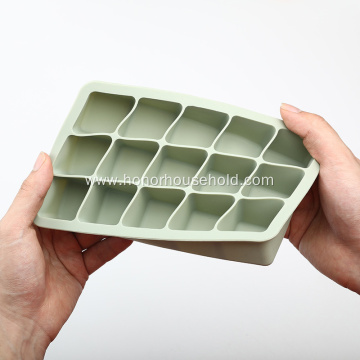 Silicone square Ice Cube Tray DIY